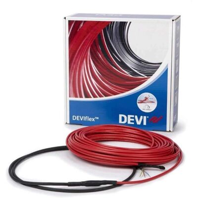 Deviflex 18T 18W/m Rød - Elektrisk Varmekabel Deviflex 18T 18W/m Rød - Elektrisk Varmekabel