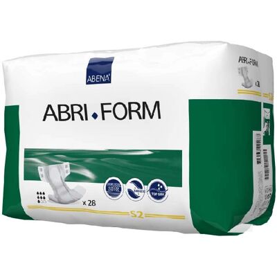 Abena Fraldas S2 60-85cm - Incontinência Abena Fraldas S2 60-85cm - Incontinência