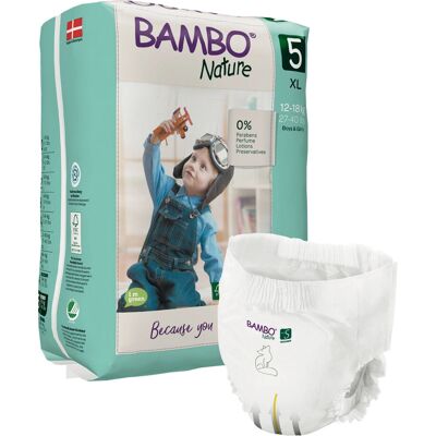 Bambo Nature Modelo 5 Fraldas Ecológicas para Bebês - Fraldas Bambo Nature Modelo 5 Fraldas Ecológicas para Bebês - Fraldas
