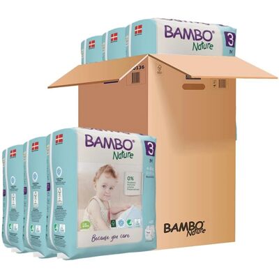 Bambo Nature 3 Pack - Baby Diapers Bambo Nature 3 Pack - Baby Diapers