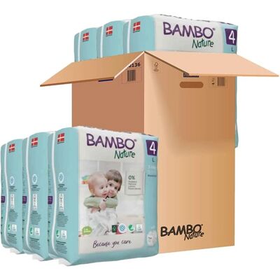 Bambo Nature Modelo 4 - Fraldas Bambo Nature Modelo 4 - Fraldas
