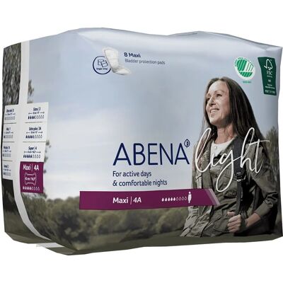 Abena Light Maxi Incontinence Dress - 4A - 8 Units Abena Light Maxi Incontinence Dress - 4A - 8 Units