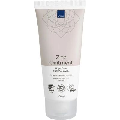 Abena Zinc Ointment - Pommade à l'oxyde de zinc 20% - Publicité Abena Zinc Ointment - Pommade à l'oxyde de zinc 20% - Publicité