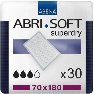 Abena Abri-Soft Dry Empapador 70x180cm 30 Units - Incontinence Underpads Abena Abri-Soft Dry Empapador 70x180cm 30 Units - Incontinence Underpads