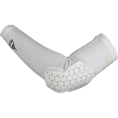 Bandage de compression blanc Derbystar v23 pour le coude - Publicité Bandage de compression blanc Derbystar v23 pour le coude - Publicité