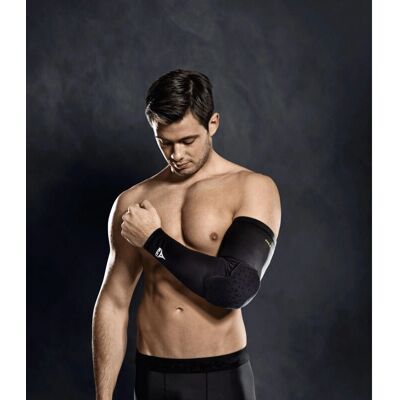 Derbystar v23 Bande de Compression Noire - Manchon pour Coude - Publicité Derbystar v23 Bande de Compression Noire - Manchon pour Coude - Publicité