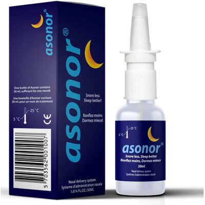 Asonor 30 ml Nasenspray - Schnarchhilfe Asonor 30 ml Nasenspray - Schnarchhilfe