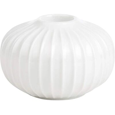 Kähler Hammershøi Candle Holder - White - 8.5cm - Modern Nordic Design Kähler Hammershøi Candle Holder - White - 8.5cm - Modern Nordic Design