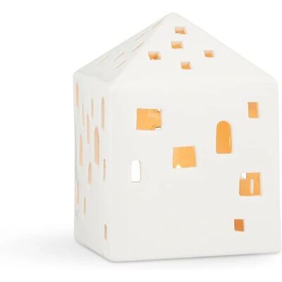 Kähler Urbania Leuchtturm 12,5cm - Weiß - Windlicht Kähler Urbania Leuchtturm 12,5cm - Weiß - Windlicht