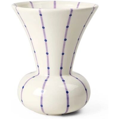 Kähler Signature Vase - 15cm Lila Natürliche Kunst Kähler Signature Vase - 15cm Lila Natürliche Kunst