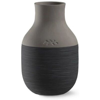 Vaso Omaggio Circulare di Kähler - Grigio antracite Vaso Omaggio Circulare di Kähler - Grigio antracite