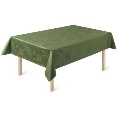 Kähler Hammershøi Poppy Damaskduk 150x320 cm - Grønn Kähler Hammershøi Poppy Damaskduk 150x320 cm - Grønn