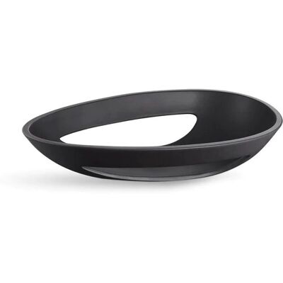 Piatto ovale Cocoon - Nero - 40cm - Piatto Piatto ovale Cocoon - Nero - 40cm - Piatto