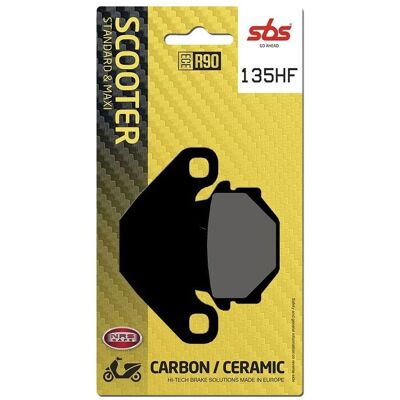 Pastillas de freno SBS 135HF - Partes de freno de scooter de cerámica Pastillas de freno SBS 135HF - Partes de freno de scooter de cerámica