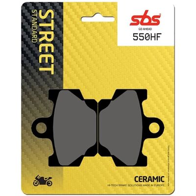 Pastillas de freno de cerámica SBS 550HF - Parts de freno moto Pastillas de freno de cerámica SBS 550HF - Parts de freno moto