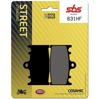 Pastillas de freno SBS 631HF - Compatibles con motos Pastillas de freno SBS 631HF - Compatibles con motos