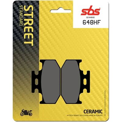 Pastiglie freno SBS Ceramiche - 648HF - Per Scooter Pastiglie freno SBS Ceramiche - 648HF - Per Scooter