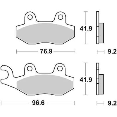 SBS 713HF Brake Pads - Brake Pads SBS 713HF Brake Pads - Brake Pads
