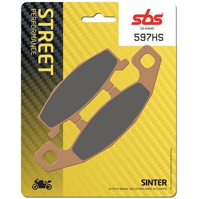 Pastiglie freno SBS Go Ahead 597 - Pastiglie freno Pastiglie freno SBS Go Ahead 597 - Pastiglie freno