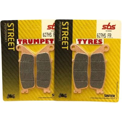 Pastiglie freni SBS Go Ahead 627HS - Pastiglie freni Pastiglie freni SBS Go Ahead 627HS - Pastiglie freni