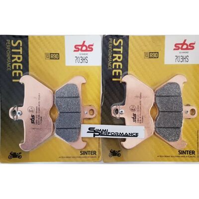 Pastillas de freno Sbs Go Ahead 703HS - Sistema de Frenado Pastillas de freno Sbs Go Ahead 703HS - Sistema de Frenado