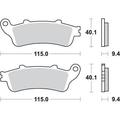 SBS 722HS - Pastillas de freno SBS 722HS - Pastillas de freno