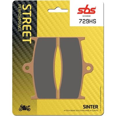Pastillas de freno Sbs Go Ahead 729(HS) Bronze Pastillas de freno Sbs Go Ahead 729(HS) Bronze