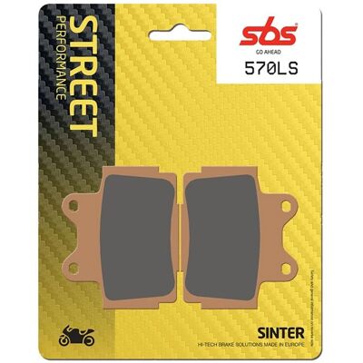 SBS 570LS Sinter Brake Pads - Motorcycle Replacement SBS 570LS Sinter Brake Pads - Motorcycle Replacement