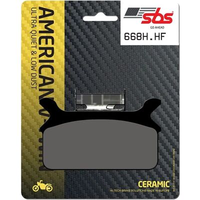 Pastiglie freno Sbs Go Ahead 668H.HF nere - Pastiglie freno Pastiglie freno Sbs Go Ahead 668H.HF nere - Pastiglie freno