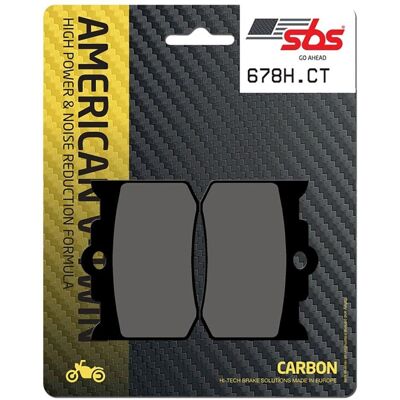Plaquettes de frein Sbs Go Ahead 678H-CT Noires - Plaquettes de frein - Publicité Plaquettes de frein Sbs Go Ahead 678H-CT Noires - Plaquettes de frein - Publicité