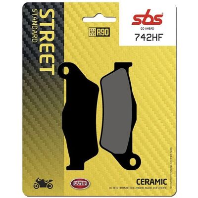 Sbs Go Ahead 742HF Ceramic Brake Pads - Brake Type Sbs Go Ahead 742HF Ceramic Brake Pads - Brake Type