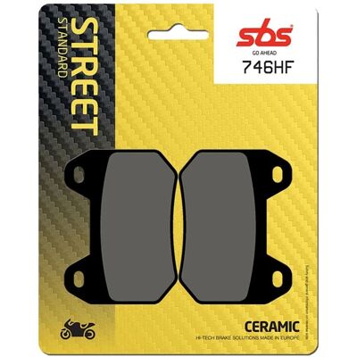 SBS 746HF Pastillas de Freno - Pastillas de freno para scooters pequeños y medianos SBS 746HF Pastillas de Freno - Pastillas de freno para scooters pequeños y medianos