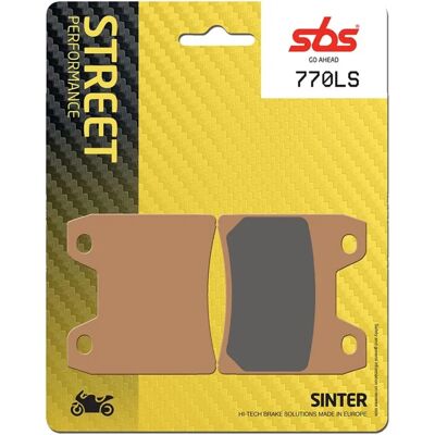Pastillas de freno Sbs 770LS de bronce - Tipo de freno Pastillas de freno Sbs 770LS de bronce - Tipo de freno