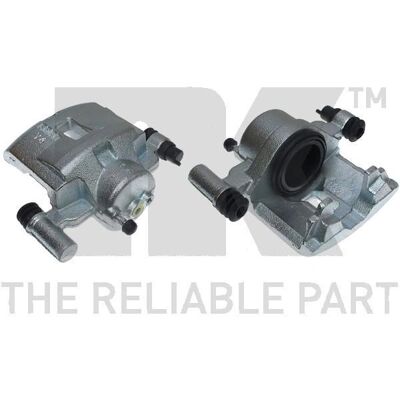 Mazda Brake Caliper - Left Front - Compatible with 258mm Discs Mazda Brake Caliper - Left Front - Compatible with 258mm Discs