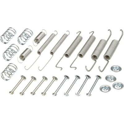 Conjunto de sapatas de freio A.B.S. para Audi, Seat, Skoda, VW - Diâmetro da drum 180mm Conjunto de sapatas de freio A.B.S. para Audi, Seat, Skoda, VW - Diâmetro da drum 180mm