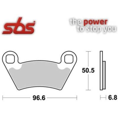 Pastiglie freno SBS 800 ATS Sinter Carbone - Pastiglie freno Pastiglie freno SBS 800 ATS Sinter Carbone - Pastiglie freno