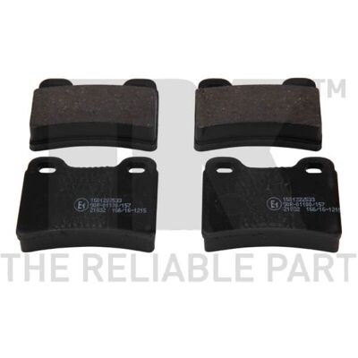 Ford Kia Shuma Hinterachse Bremsbeläge - Bremsbelagsatz Ford Kia Shuma Hinterachse Bremsbeläge - Bremsbelagsatz