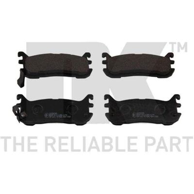 Mazda N0Y62648Z N0Y62648ZA N0Y82643Z Hinterachse Bremsbeläge Mazda N0Y62648Z N0Y62648ZA N0Y82643Z Hinterachse Bremsbeläge