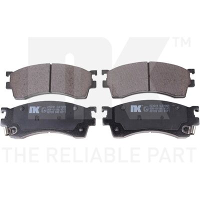 Nk Modell 22324 Vordere Bremsbeläge - Bremsbeläge Nk Modell 22324 Vordere Bremsbeläge - Bremsbeläge