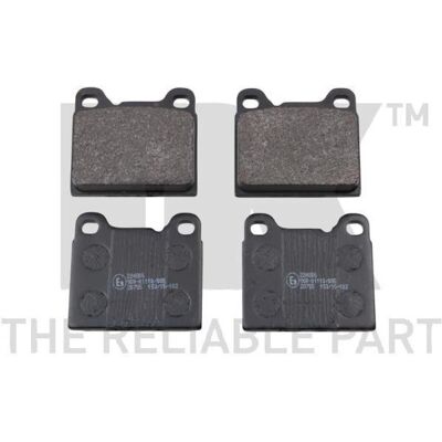 Volvo 270166 Rear Brake Pads Set - Brake Pads Set, Disc Brake Volvo 270166 Rear Brake Pads Set - Brake Pads Set, Disc Brake