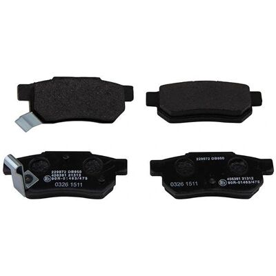 Honda Brake Pads Rear Disc Wear Indicator - Brake Pads Set Honda Brake Pads Rear Disc Wear Indicator - Brake Pads Set