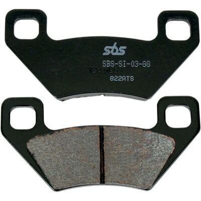 Pastillas de freno SBS 822ATS Sinter Carbone - Tipo de freno Pastillas de freno SBS 822ATS Sinter Carbone - Tipo de freno