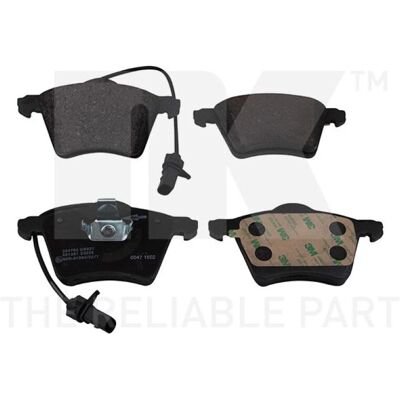 Ford Model 95vwx2k021aa - Front Brake Pads - Disc Brake Ford Model 95vwx2k021aa - Front Brake Pads - Disc Brake