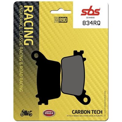 SBS 834RQ Carbon Tech Brake Pads - Racing Rear SBS 834RQ Carbon Tech Brake Pads - Racing Rear