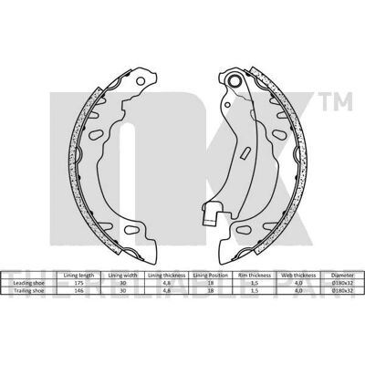 Kit Manganelli Freno Nk - 2723727 Kit Manganelli Freno Nk - 2723727
