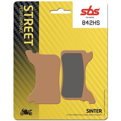 Pastillas de freno SBS 842 HS Evo Sinter - Delanteras Pastillas de freno SBS 842 HS Evo Sinter - Delanteras