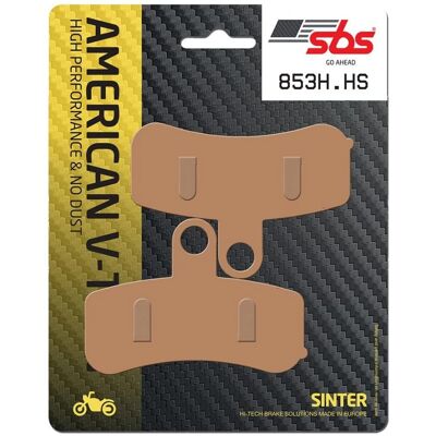 Pastillas de Freno SBS Metal Fritted - 853HHS - Repuesto para Moto Pastillas de Freno SBS Metal Fritted - 853HHS - Repuesto para Moto