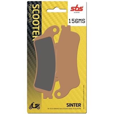 Plaquettes de frein SBS 156 MS Evo Sinter - Publicité Plaquettes de frein SBS 156 MS Evo Sinter - Publicité