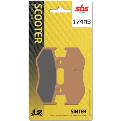 Plaquettes de frein SBS 174MS - Pièces moto - Publicité Plaquettes de frein SBS 174MS - Pièces moto - Publicité