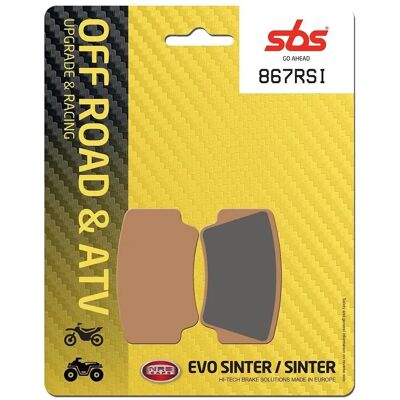 Pastillas de freno SBS 866 RSI Sinter - Evo Sinter Pastillas de freno SBS 866 RSI Sinter - Evo Sinter